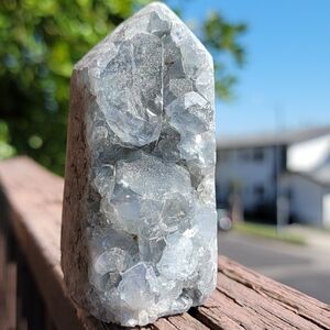 NEW 3.63" - 455g MADAGASCAR CELESTITE TOWER